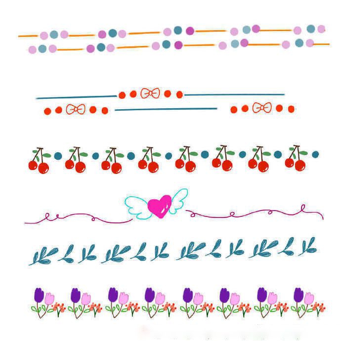 超实用手帐手抄报边框花纹，喜欢就收藏