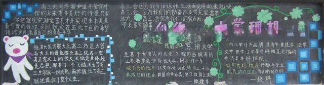 学习交流黑板报