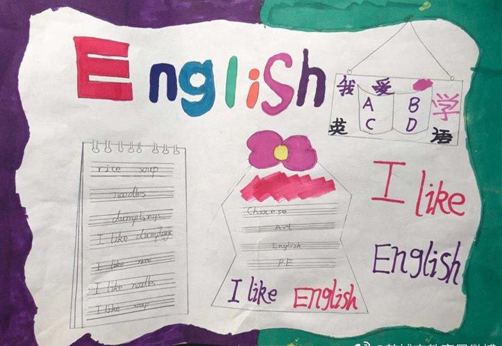 Happy English手抄报