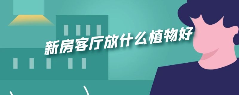 新房客厅放什么植物好