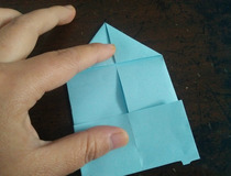 手工折纸幼儿园亲子制作 方法简单快来试试1