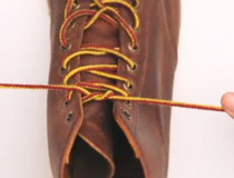 8孔马丁靴鞋带系法 方法便捷快来看看1