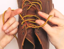 8孔马丁靴鞋带系法 方法便捷快来看看3
