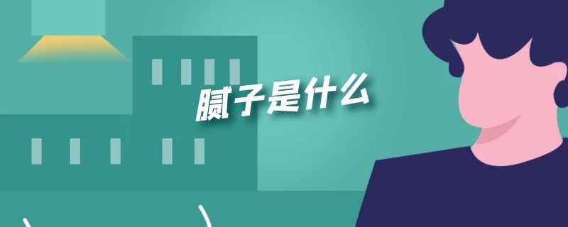 腻子是什么