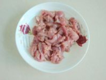 豆腐瘦肉做法图解 美味豆腐炒瘦肉步骤1