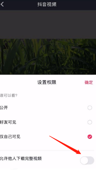 抖音怎么设置禁止别人下载自己的作品?