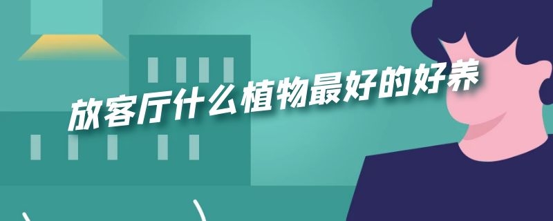 放客厅什么植物最好的好养