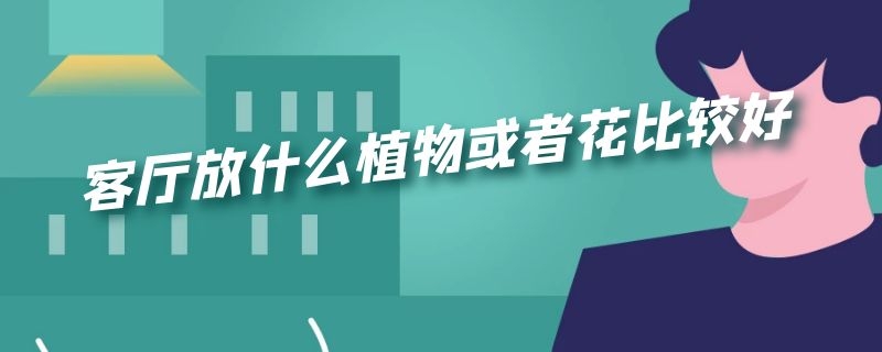 客厅放什么植物或者花比较好